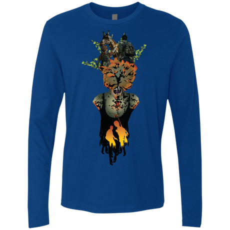 T-Shirts Royal / S Last of Us Men's Premium Long Sleeve