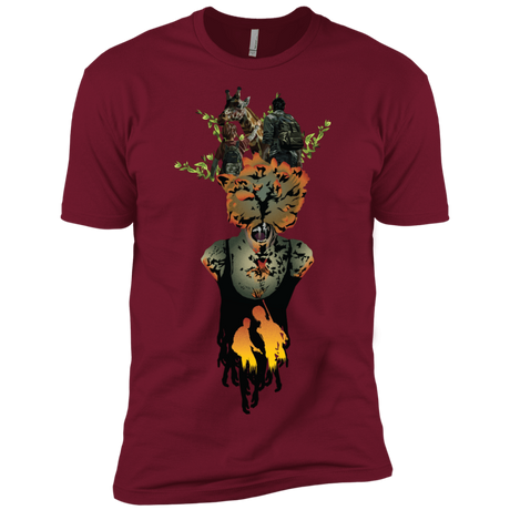 T-Shirts Cardinal / X-Small Last of Us Men's Premium T-Shirt