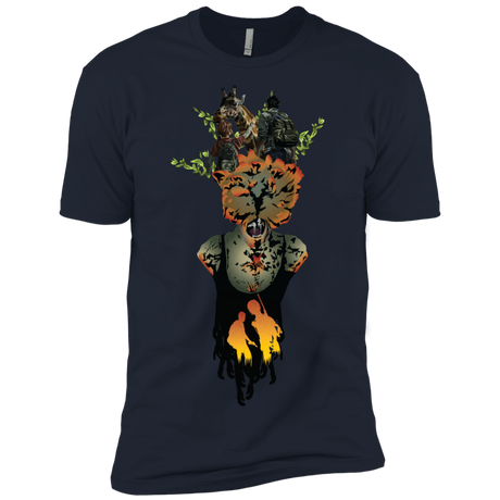 T-Shirts Midnight Navy / X-Small Last of Us Men's Premium T-Shirt