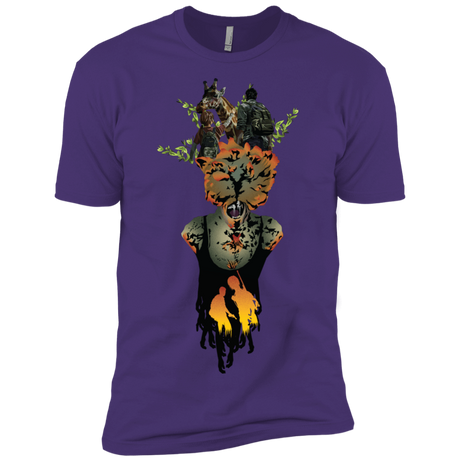 T-Shirts Purple Rush/ / X-Small Last of Us Men's Premium T-Shirt