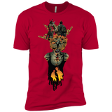T-Shirts Red / X-Small Last of Us Men's Premium T-Shirt