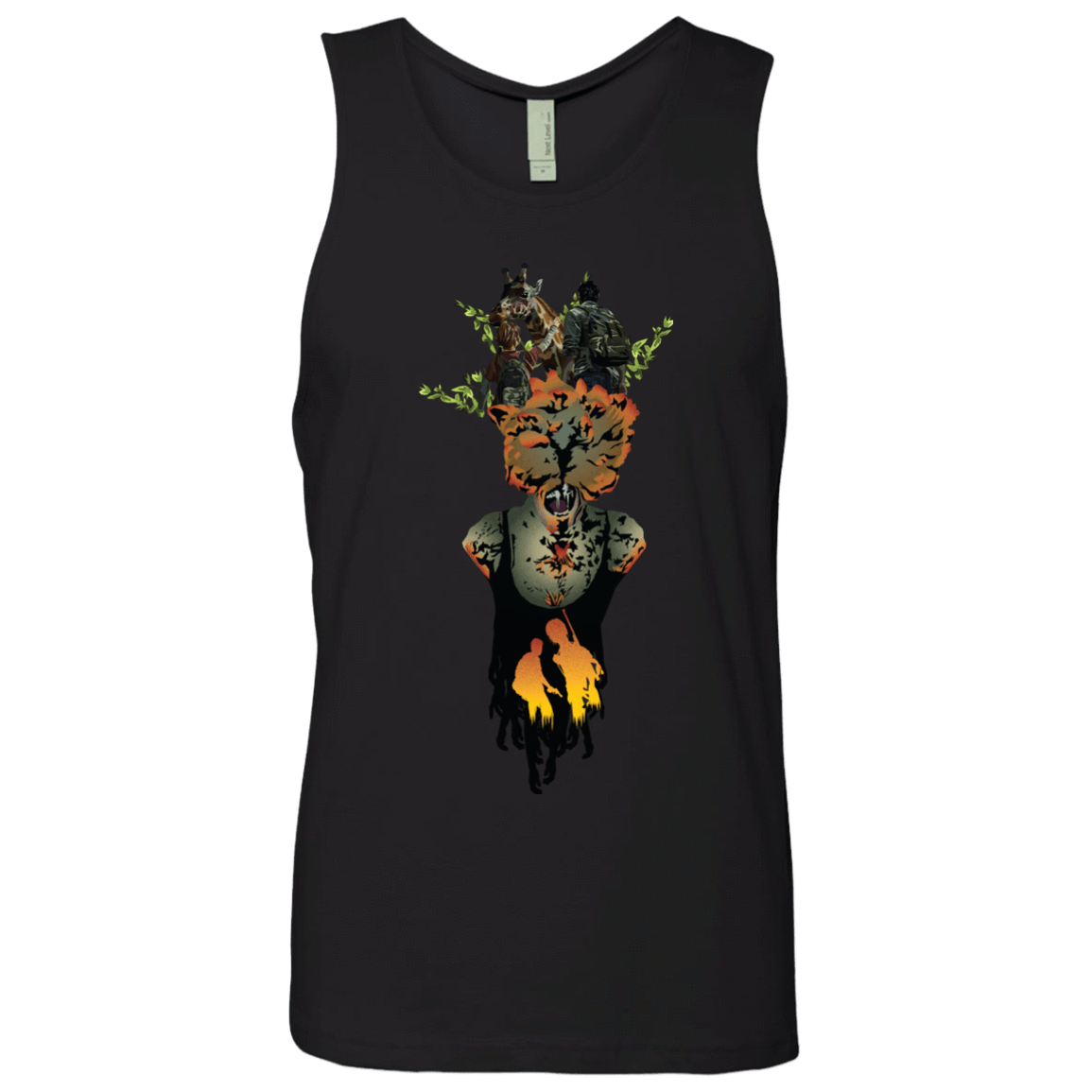 T-Shirts Black / S Last of Us Men's Premium Tank Top