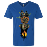 T-Shirts Royal / X-Small Last of Us Men's Premium V-Neck