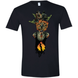 T-Shirts Black / X-Small Last of Us Men's Semi-Fitted Softstyle