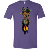 T-Shirts Heather Purple / S Last of Us Men's Semi-Fitted Softstyle