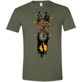 T-Shirts Military Green / S Last of Us Men's Semi-Fitted Softstyle