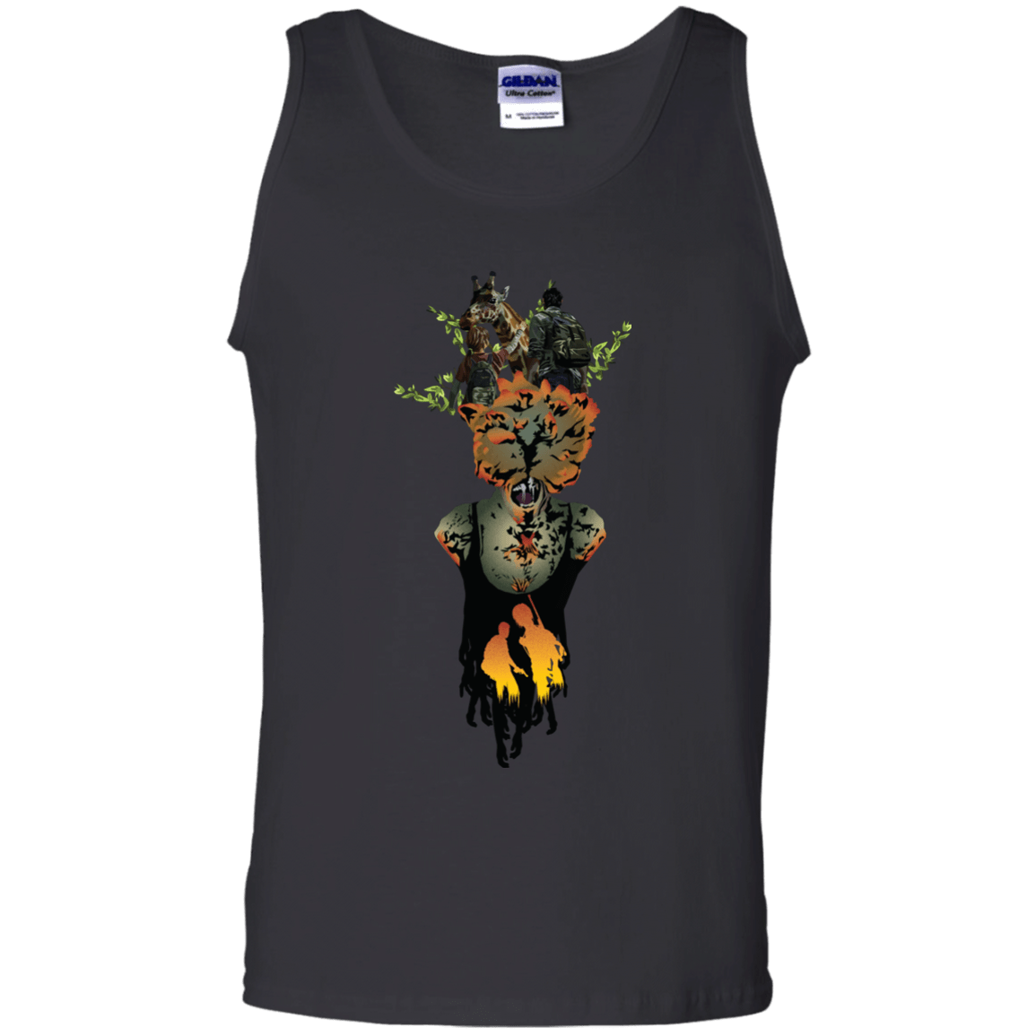 T-Shirts Black / S Last of Us Men's Tank Top