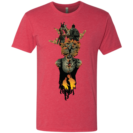 T-Shirts Vintage Red / S Last of Us Men's Triblend T-Shirt