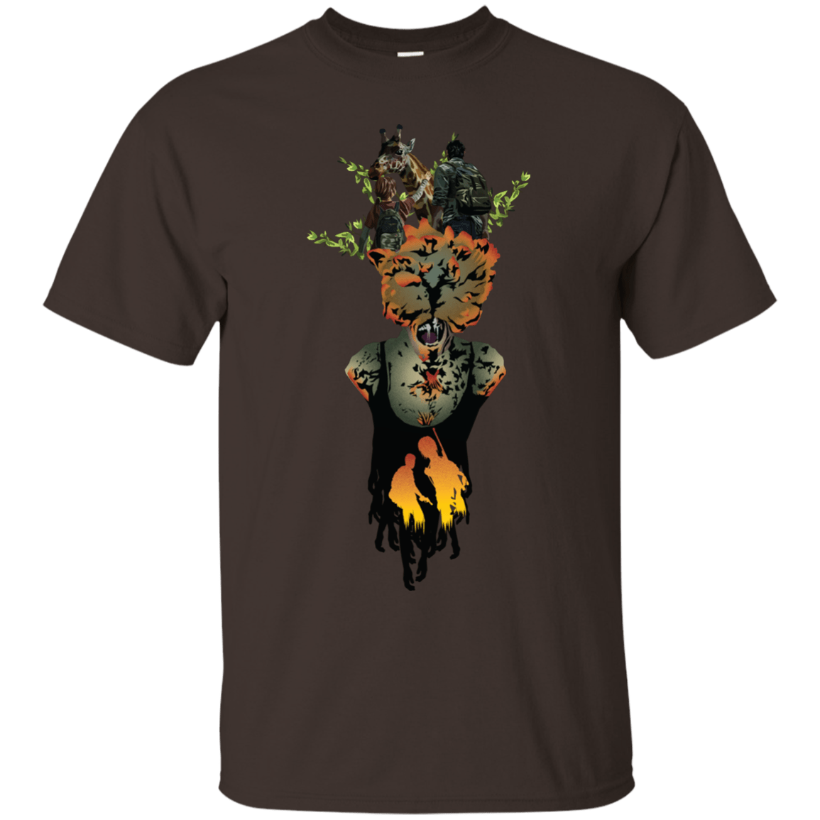 T-Shirts Dark Chocolate / S Last of Us T-Shirt