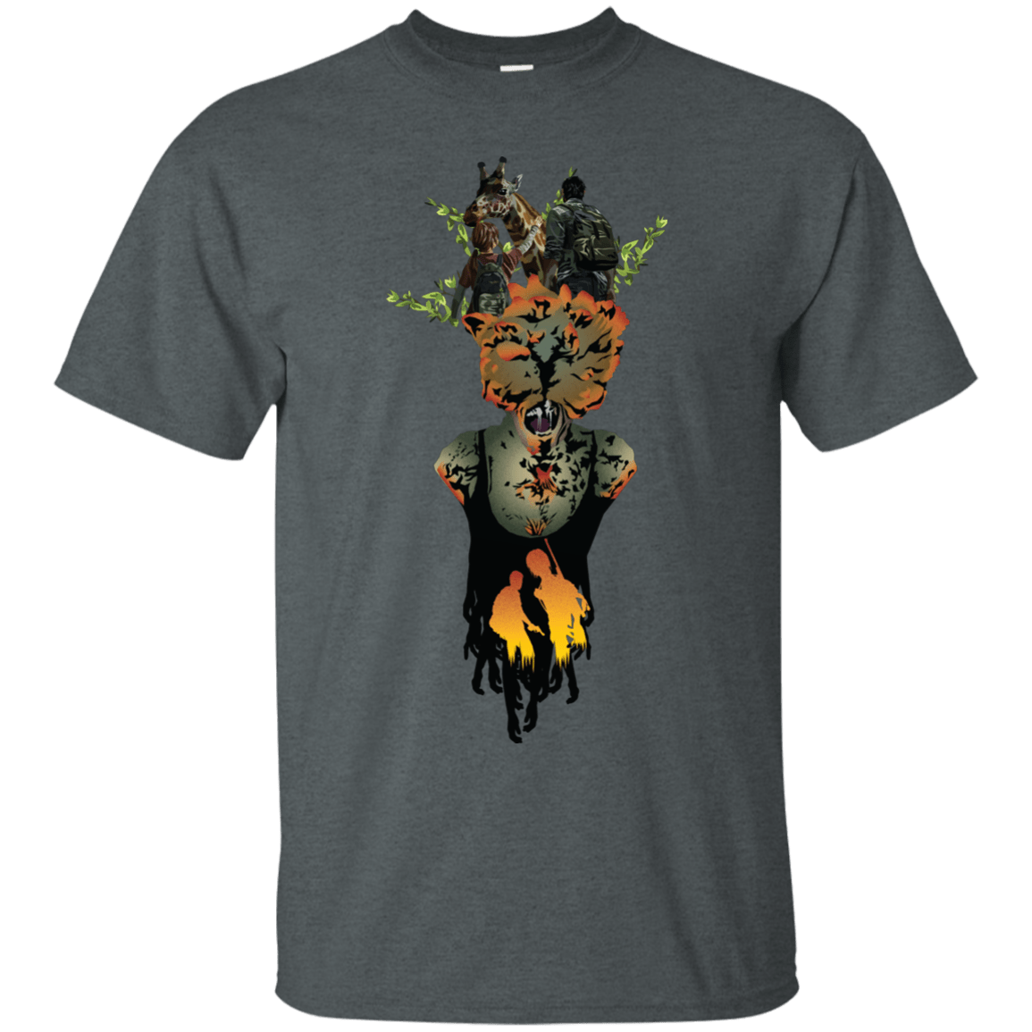 T-Shirts Dark Heather / S Last of Us T-Shirt