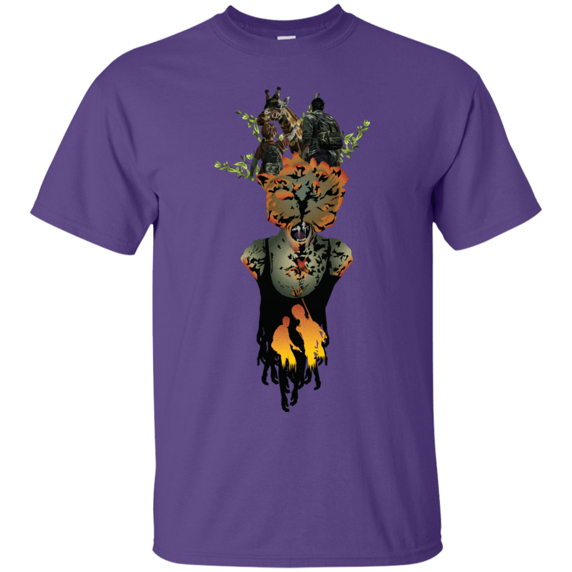 T-Shirts Purple / S Last of Us T-Shirt