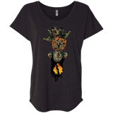 T-Shirts Vintage Black / X-Small Last of Us Triblend Dolman Sleeve