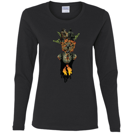 T-Shirts Black / S Last of Us Women's Long Sleeve T-Shirt