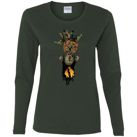 T-Shirts Forest / S Last of Us Women's Long Sleeve T-Shirt