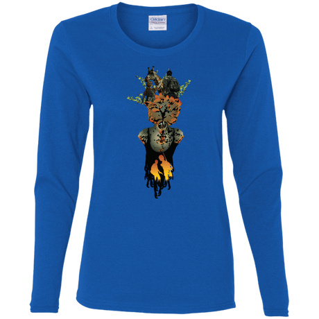 T-Shirts Royal / S Last of Us Women's Long Sleeve T-Shirt