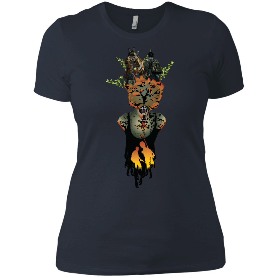 T-Shirts Indigo / X-Small Last of Us Women's Premium T-Shirt