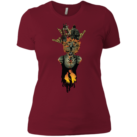T-Shirts Scarlet / X-Small Last of Us Women's Premium T-Shirt