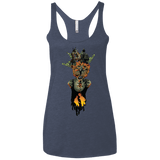 T-Shirts Vintage Navy / X-Small Last of Us Women's Triblend Racerback Tank