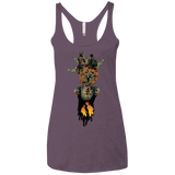 T-Shirts Vintage Purple / X-Small Last of Us Women's Triblend Racerback Tank