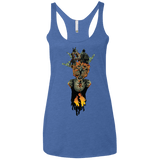 T-Shirts Vintage Royal / X-Small Last of Us Women's Triblend Racerback Tank