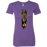 T-Shirts Purple Rush / S Last of Us Women's Triblend T-Shirt