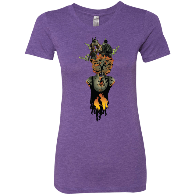 T-Shirts Purple Rush / S Last of Us Women's Triblend T-Shirt