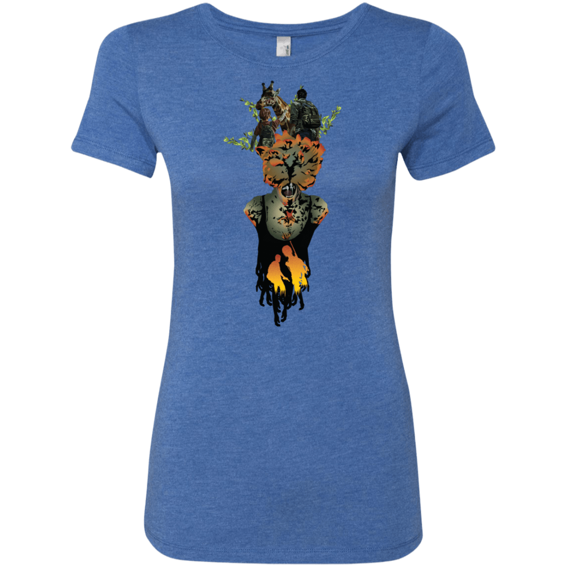 T-Shirts Vintage Royal / S Last of Us Women's Triblend T-Shirt