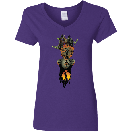 T-Shirts Purple / S Last of Us Women's V-Neck T-Shirt