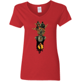 T-Shirts Red / S Last of Us Women's V-Neck T-Shirt