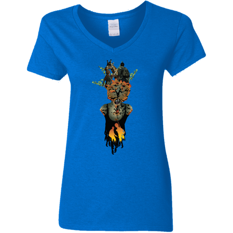 T-Shirts Royal / S Last of Us Women's V-Neck T-Shirt