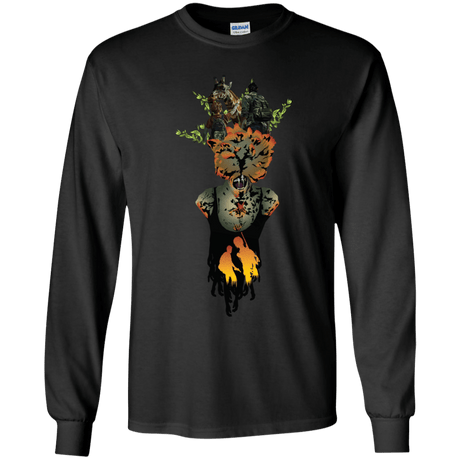 T-Shirts Black / YS Last of Us Youth Long Sleeve T-Shirt