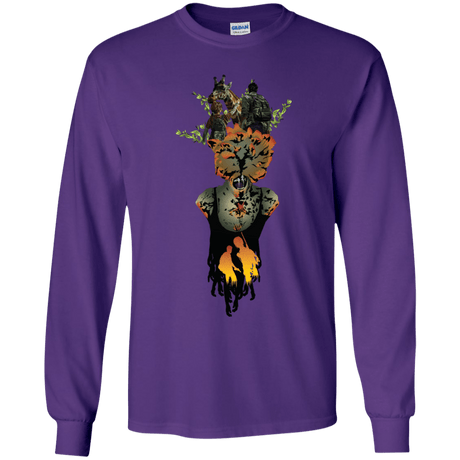 T-Shirts Purple / YS Last of Us Youth Long Sleeve T-Shirt