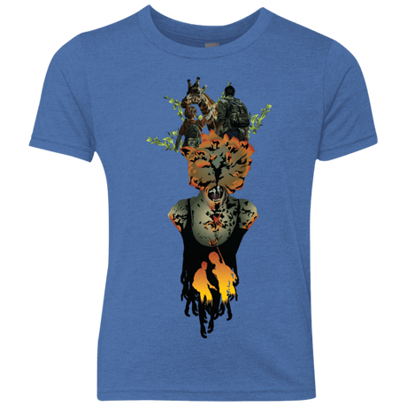 T-Shirts Vintage Royal / YXS Last of Us Youth Triblend T-Shirt