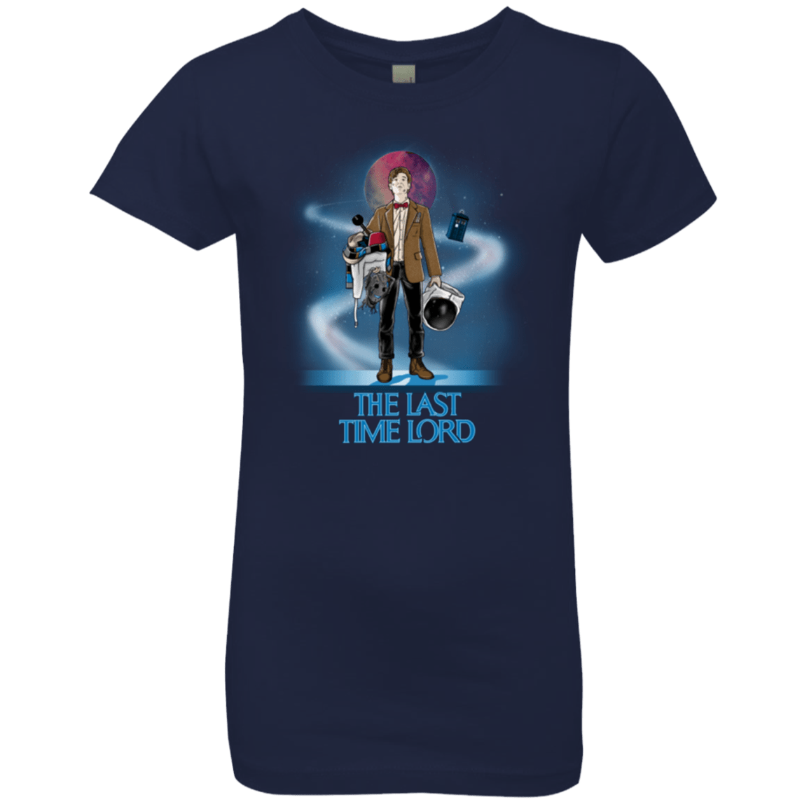 T-Shirts Midnight Navy / YXS Last Time Lord Girls Premium T-Shirt
