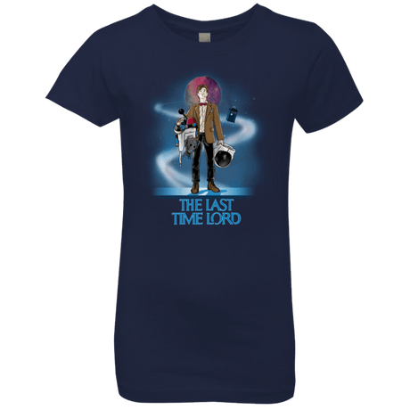 T-Shirts Midnight Navy / YXS Last Time Lord Girls Premium T-Shirt