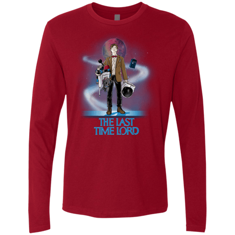 T-Shirts Cardinal / Small Last Time Lord Men's Premium Long Sleeve