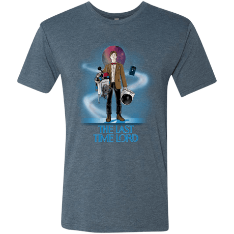 T-Shirts Indigo / Small Last Time Lord Men's Triblend T-Shirt