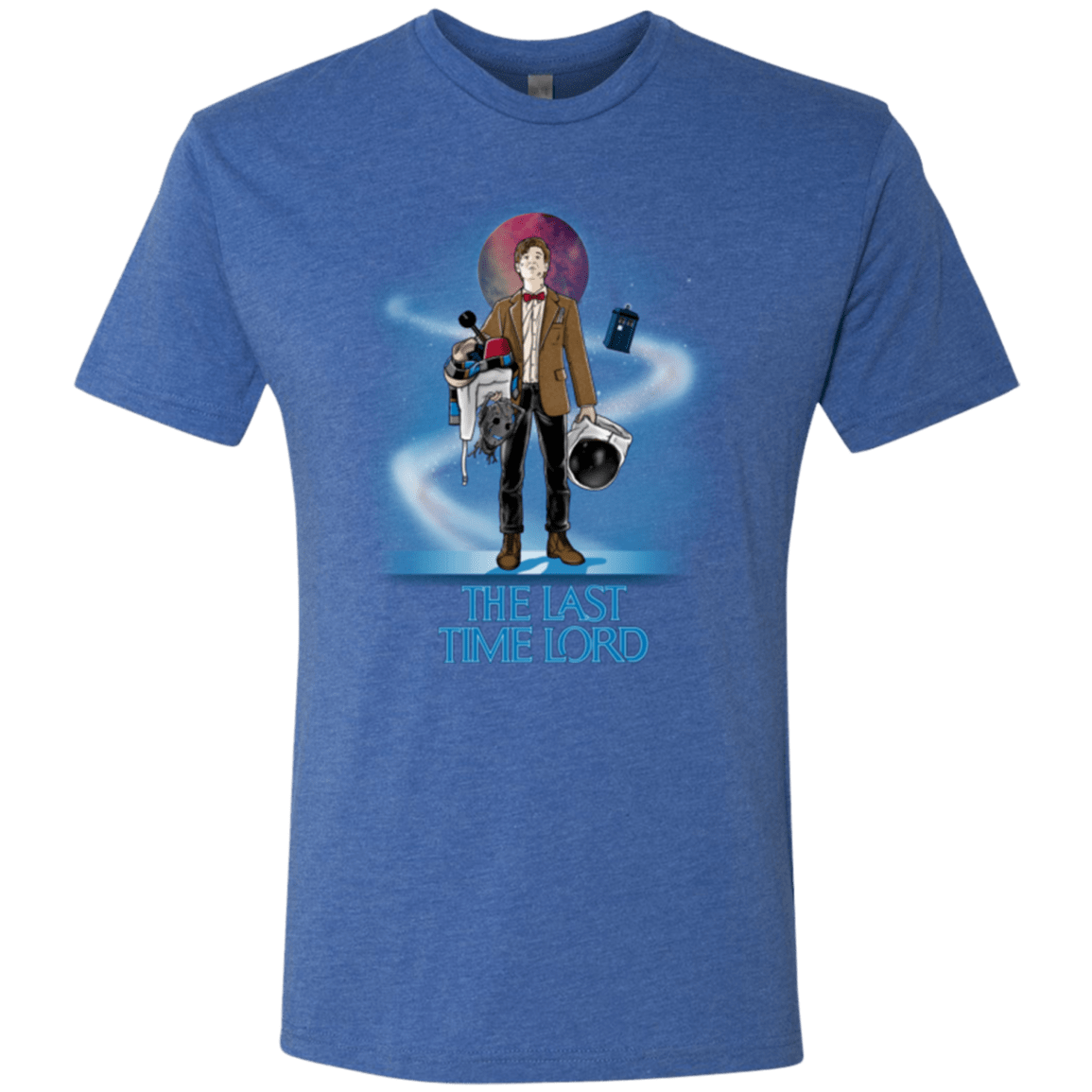 T-Shirts Vintage Royal / Small Last Time Lord Men's Triblend T-Shirt