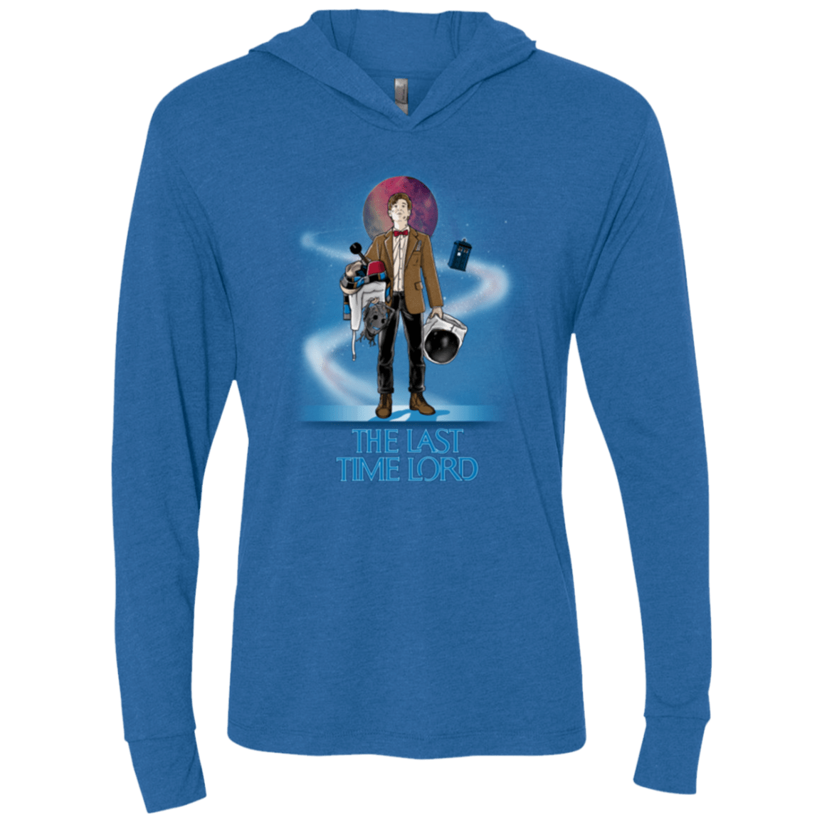 T-Shirts Vintage Royal / X-Small Last Time Lord Triblend Long Sleeve Hoodie Tee