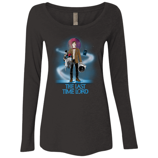 T-Shirts Vintage Black / Small Last Time Lord Women's Triblend Long Sleeve Shirt