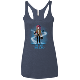 T-Shirts Vintage Navy / X-Small Last Time Lord Women's Triblend Racerback Tank
