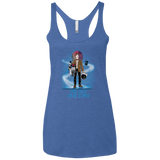 T-Shirts Vintage Royal / X-Small Last Time Lord Women's Triblend Racerback Tank