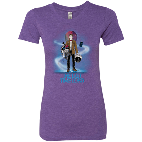 T-Shirts Purple Rush / Small Last Time Lord Women's Triblend T-Shirt