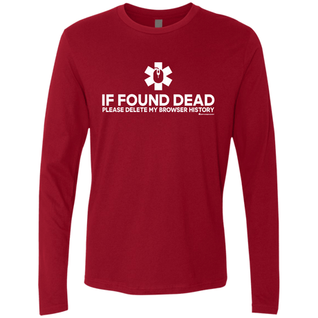 T-Shirts Cardinal / Small Last Wish Men's Premium Long Sleeve