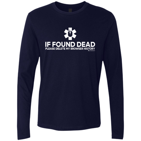 T-Shirts Midnight Navy / Small Last Wish Men's Premium Long Sleeve