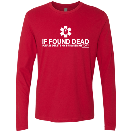 T-Shirts Red / Small Last Wish Men's Premium Long Sleeve