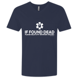 T-Shirts Midnight Navy / X-Small Last Wish Men's Premium V-Neck