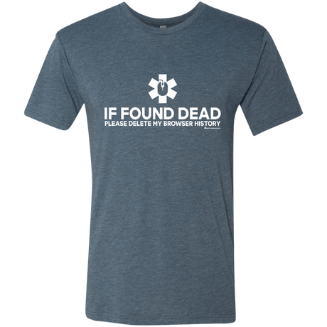 T-Shirts Indigo / Small Last Wish Men's Triblend T-Shirt