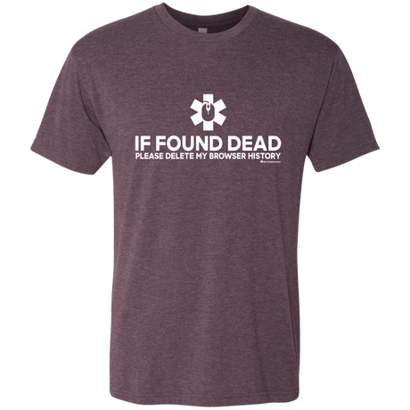 T-Shirts Vintage Purple / Small Last Wish Men's Triblend T-Shirt