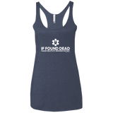 T-Shirts Vintage Navy / X-Small Last Wish Women's Triblend Racerback Tank